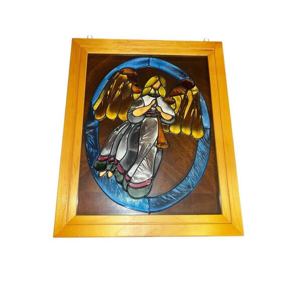 Open windows salida Colorado heavenly angel sun catcher stained glass Christmas - Picture 2 of 8